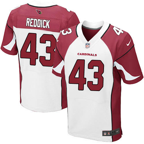 Nike Cardinals #43 Haason Reddick White Men's Stitched NFL Vapor Untouchable Elite Jersey - Click Image to Close